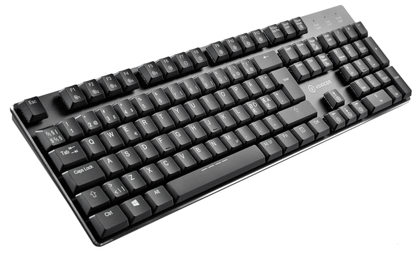 Voxicon Gaming Keyboard Gr8-9 Kabelansluten Tangentbord Nordiska länderna