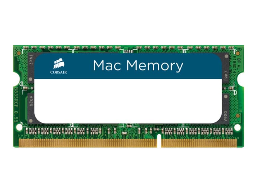 Corsair Mac Memory 8GB 1,333MHz DDR3 SDRAM SO-DIMM 204-pin