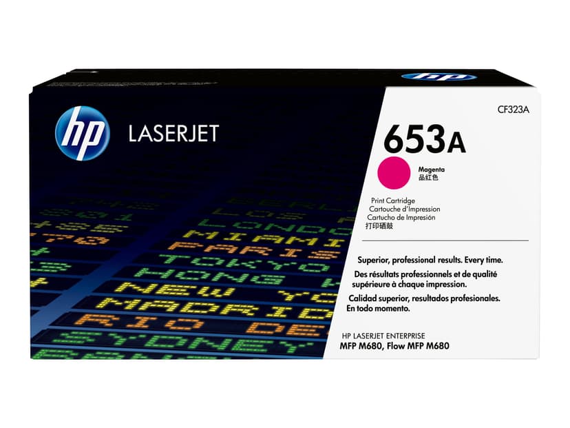HP Värikasetti Magenta 653A 16.5K - CF323A