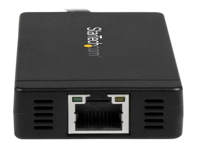 Startech 3 Port USB 3.0 Hub with USB-C and GbE USB Hubb