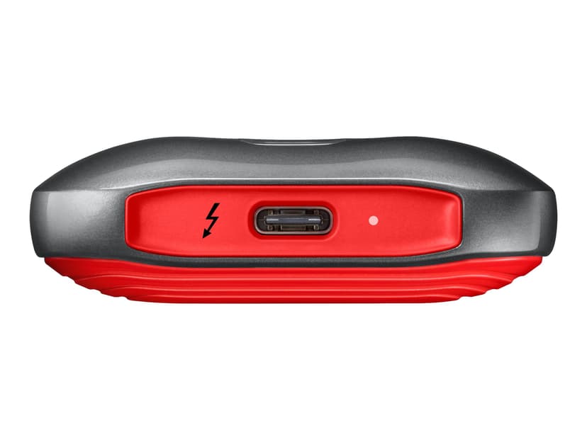 Samsung Portable SSD X5 2TB Grå, Röd