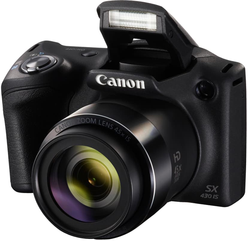 Canon PowerShot SX430 IS + 64GB MicroSD A1 C10 V30 UHS-I U3