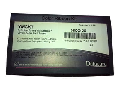 Datacard Färgband Color YMCKT 500 Fält - SD260/SP35/55/75