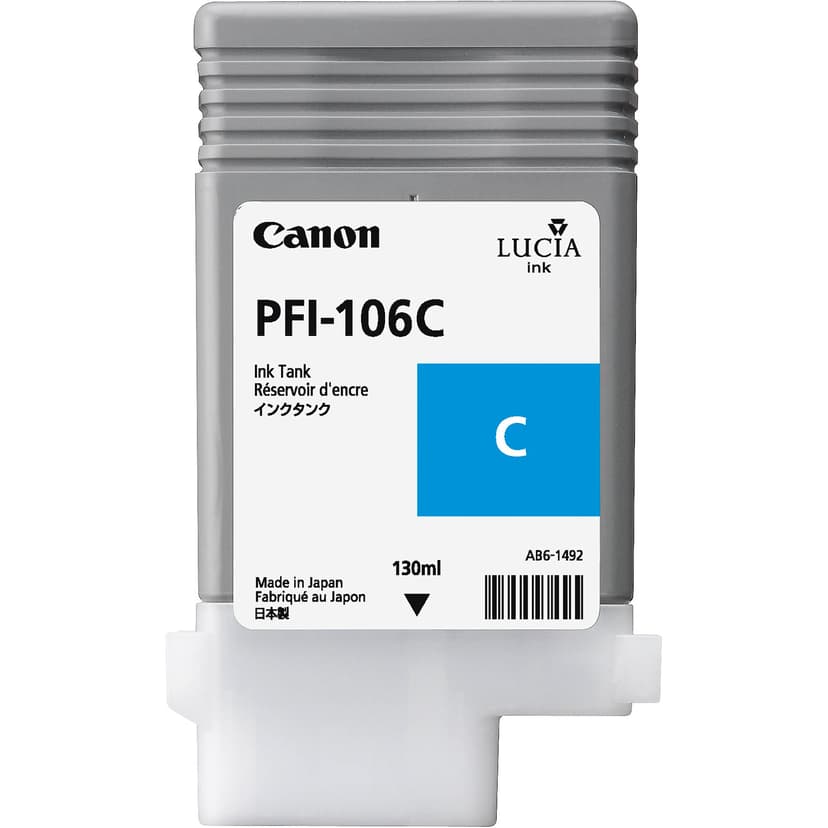 Canon Blekk Cyan PFI-106C