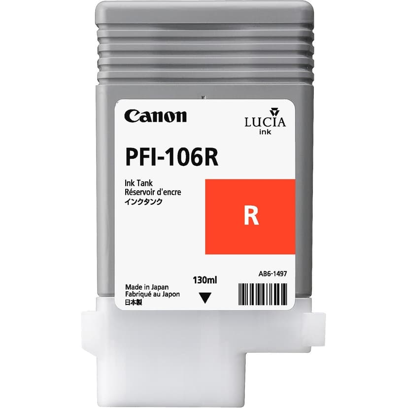 Canon Muste Punainen PFI-106R