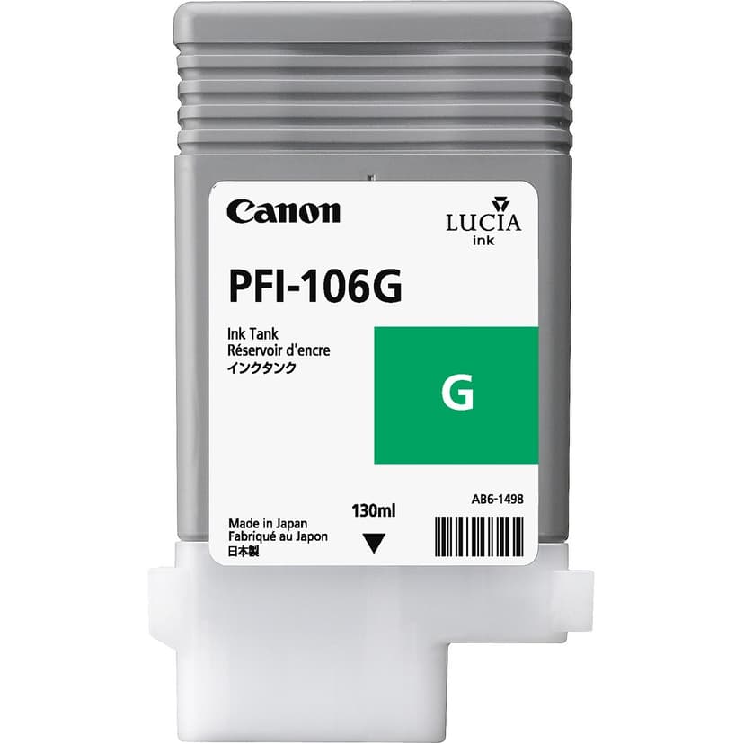 Canon Muste Vihreä PFI-106G