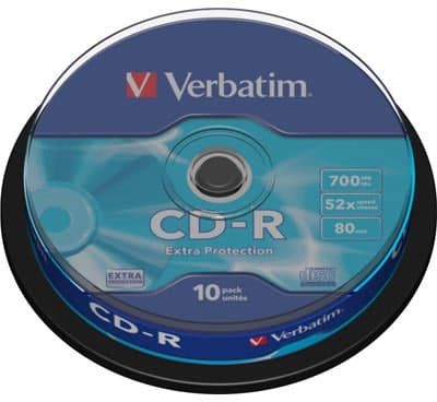 Verbatim 10 x CD-R 700,000GB