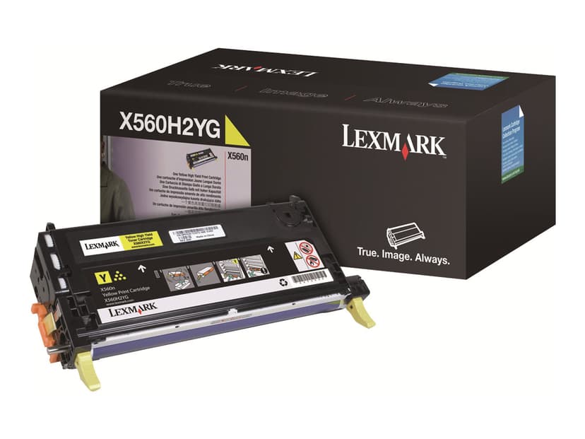 Lexmark Toner Gul 10k - X560