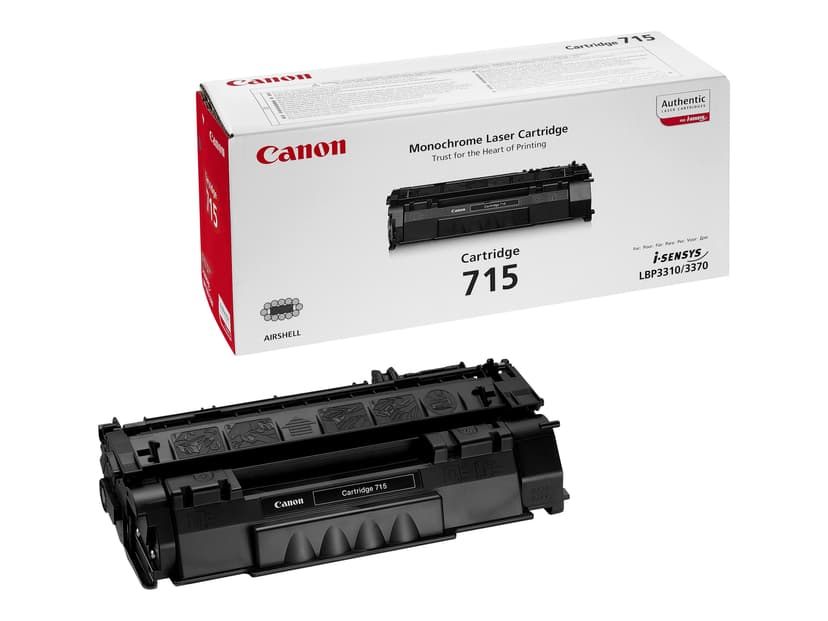 Canon Toner Svart 715 3k - LBP3370/3310
