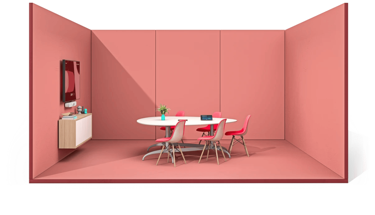 Une petite salle de réunion