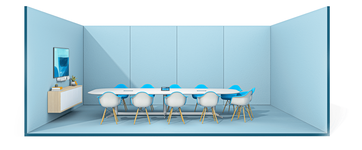  Une salle de réunion moyenne