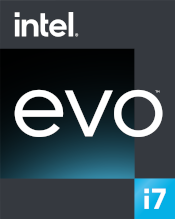 Powered by Intel Evo platform