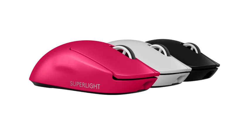LOGITECH PRO X SUPERLIGHT Wireless Gaming Mouse - RED - EWR2-934