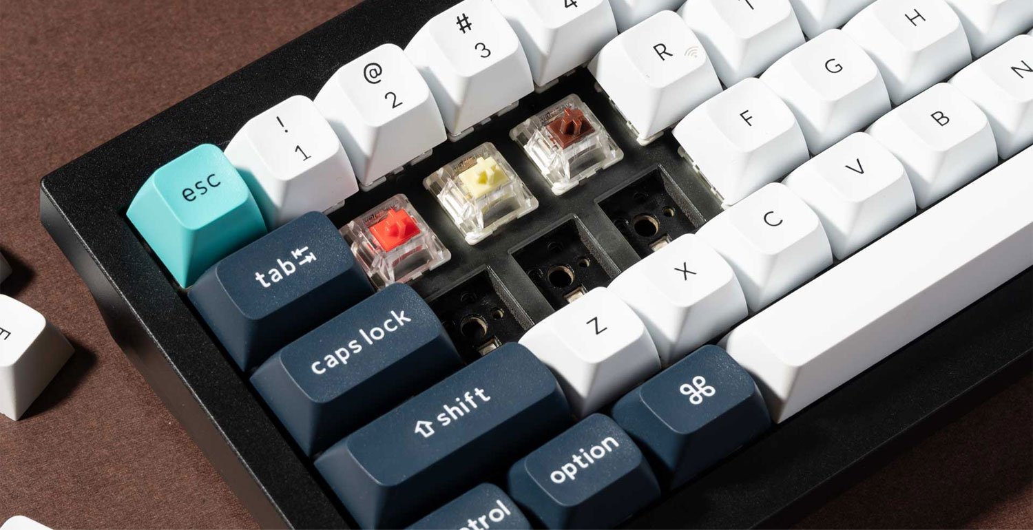 Keychron Q2 Max - Gateron Jupiter Red Gateron Jupiter Red Nordisk
